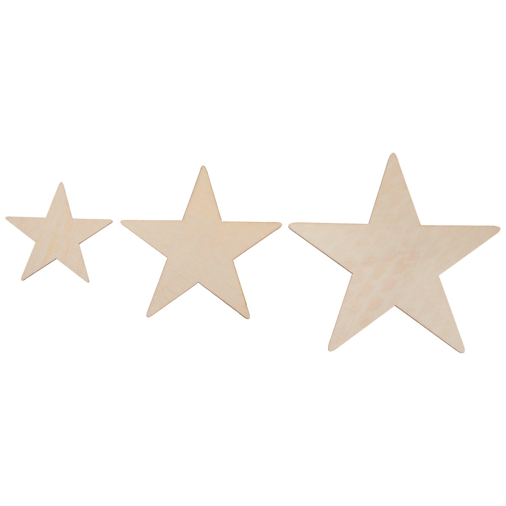 Wooden Stars Hobby Lobby