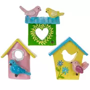 Mini Birdhouse Embellishments