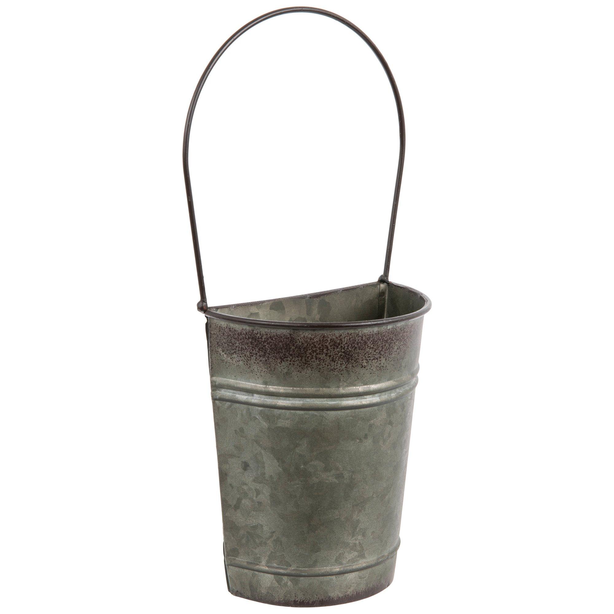 Bucket Metal Wall Planter