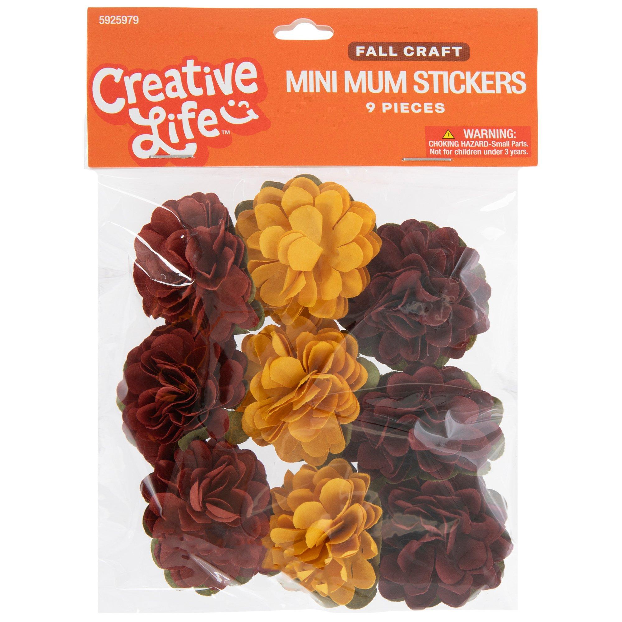 Mini Chrysanthemum 3D Stickers view 1
