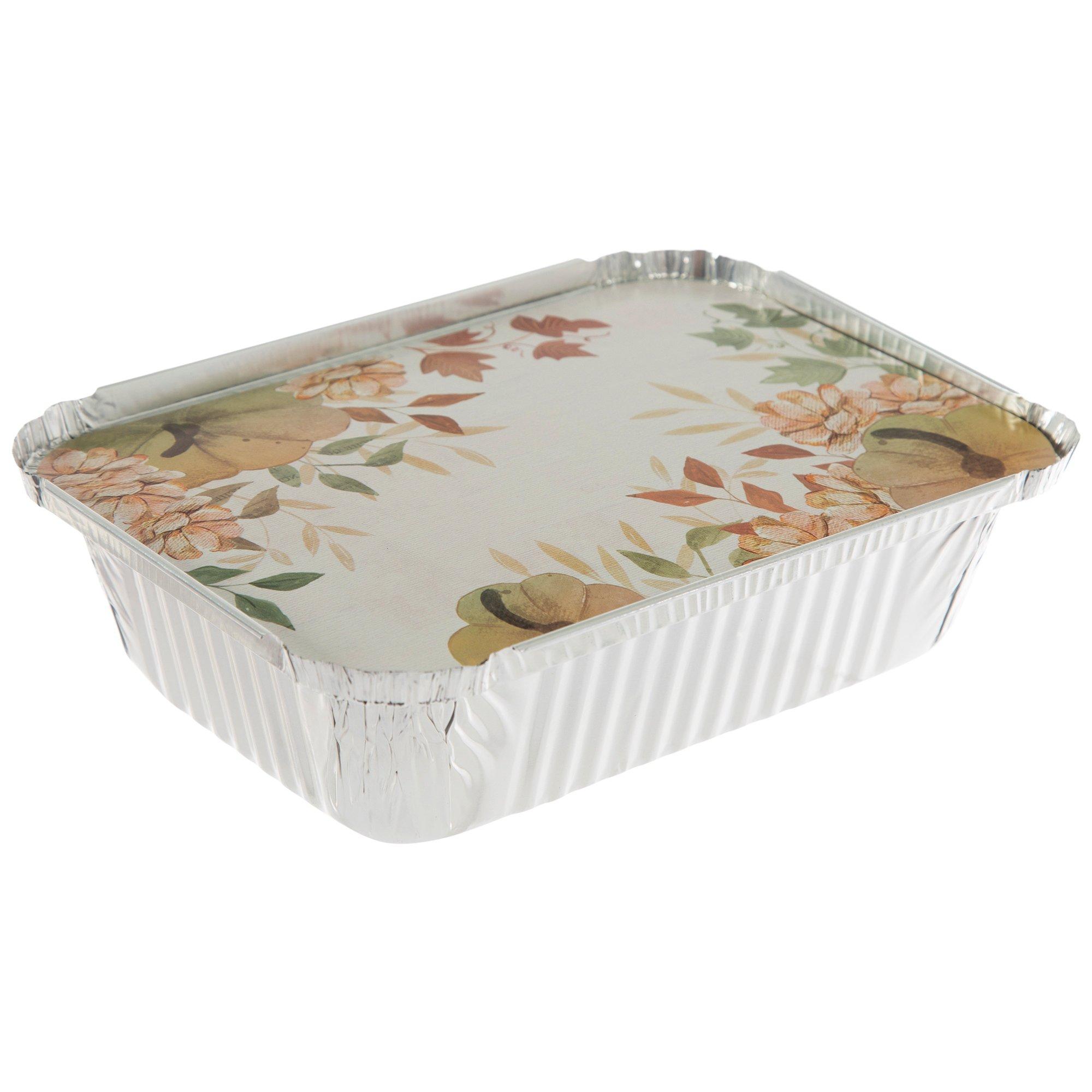 Watercolor Pumpkins & Leaves Aluminum Pans Hobby Lobby 5927546