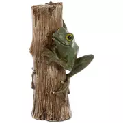Frog Climbing Stump