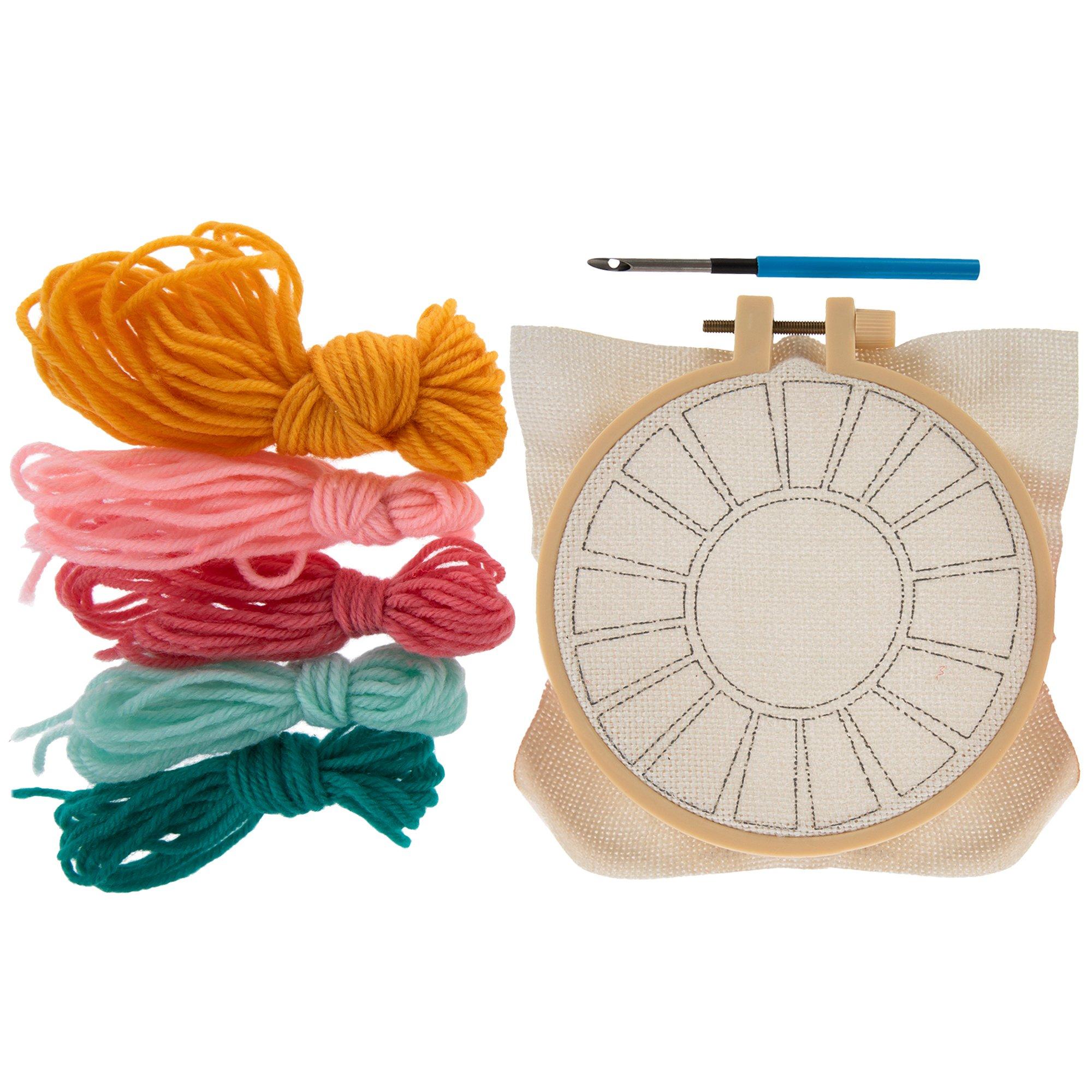 Bright Sun Punch Needle Kit