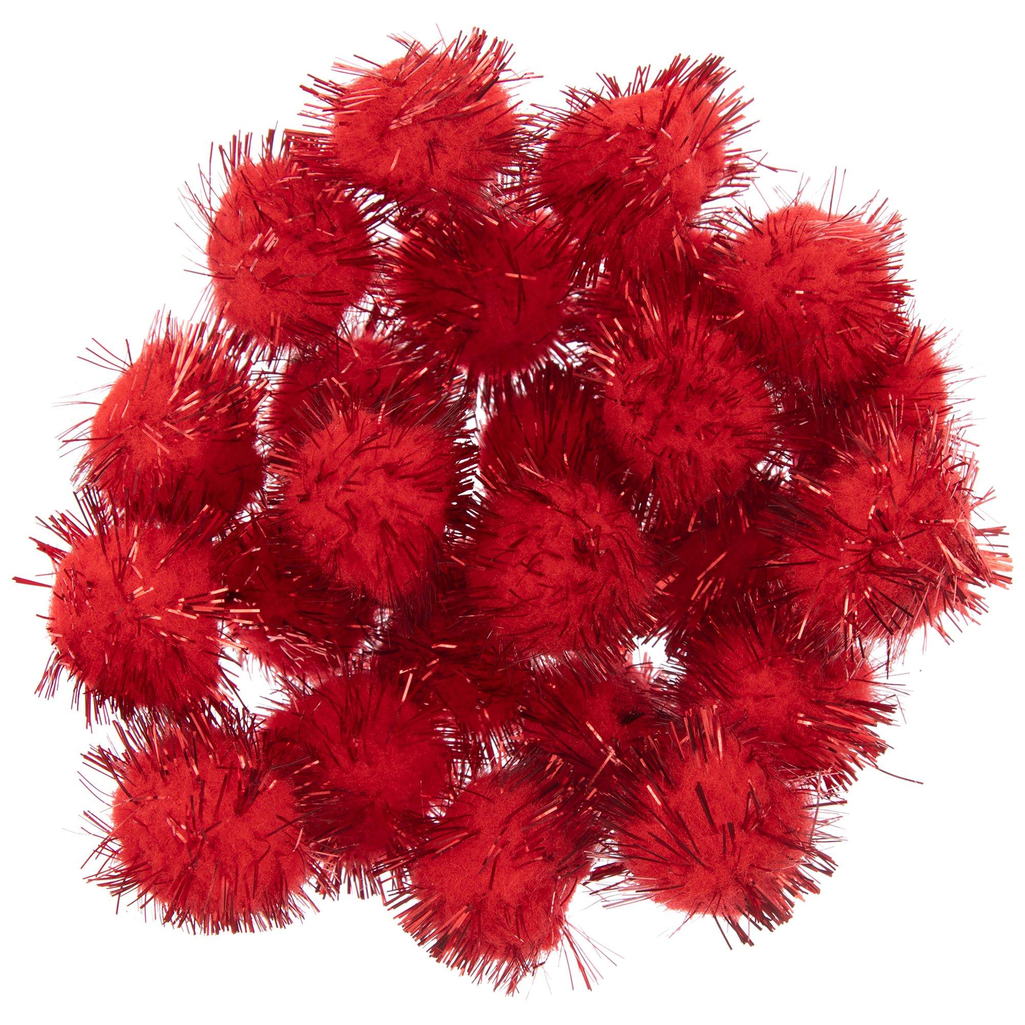 Glitter Pom Poms | Hobby Lobby | 593335