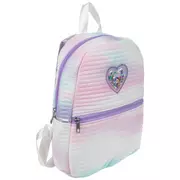 Pink, Blue & Purple Heart Backpack