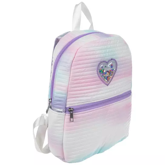 Pink, Blue & Purple Heart Backpack | Hobby Lobby | 5934278