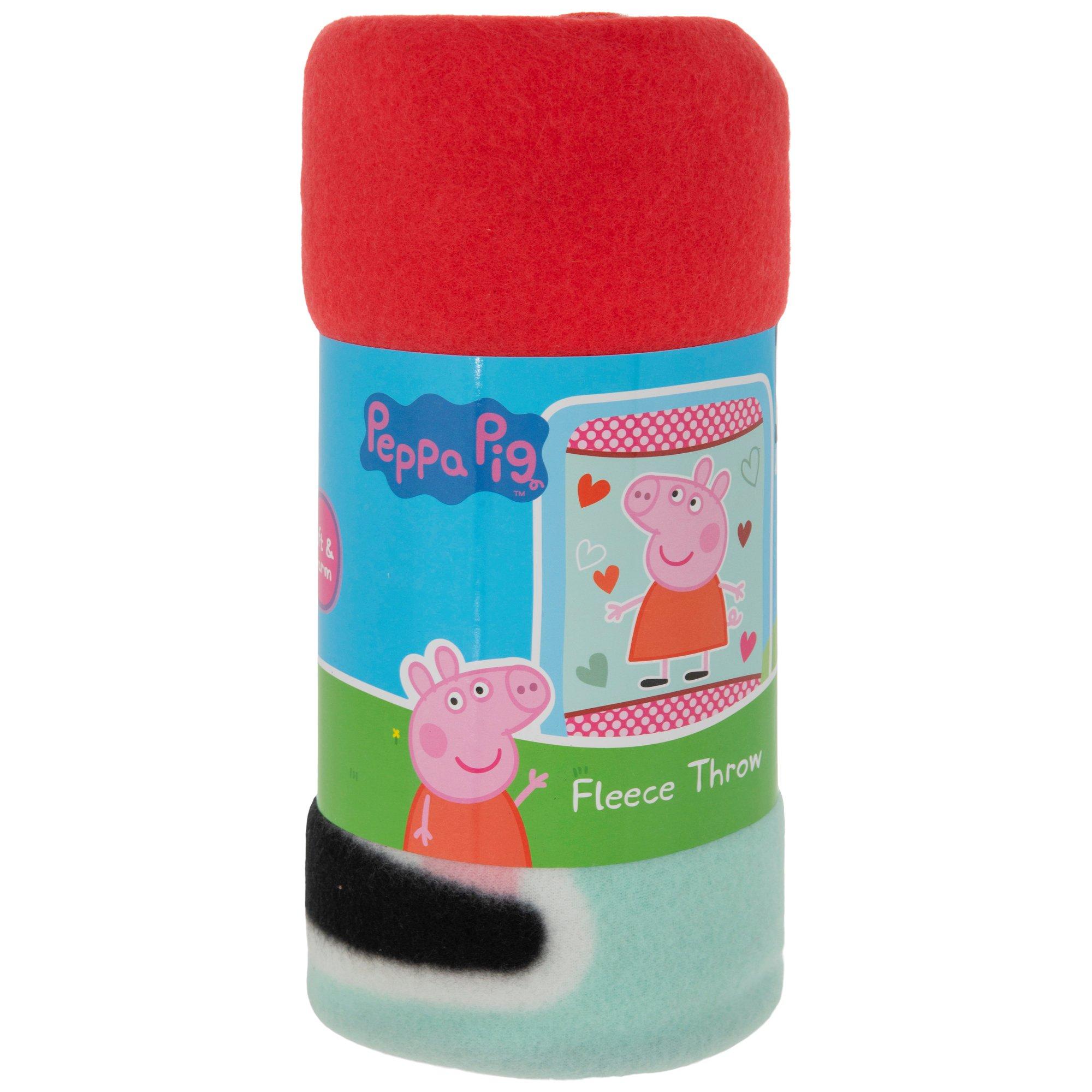 Peppa pig soft discount blanket