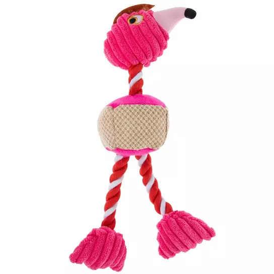 Pink Bird Rope Dog Toy, Hobby Lobby