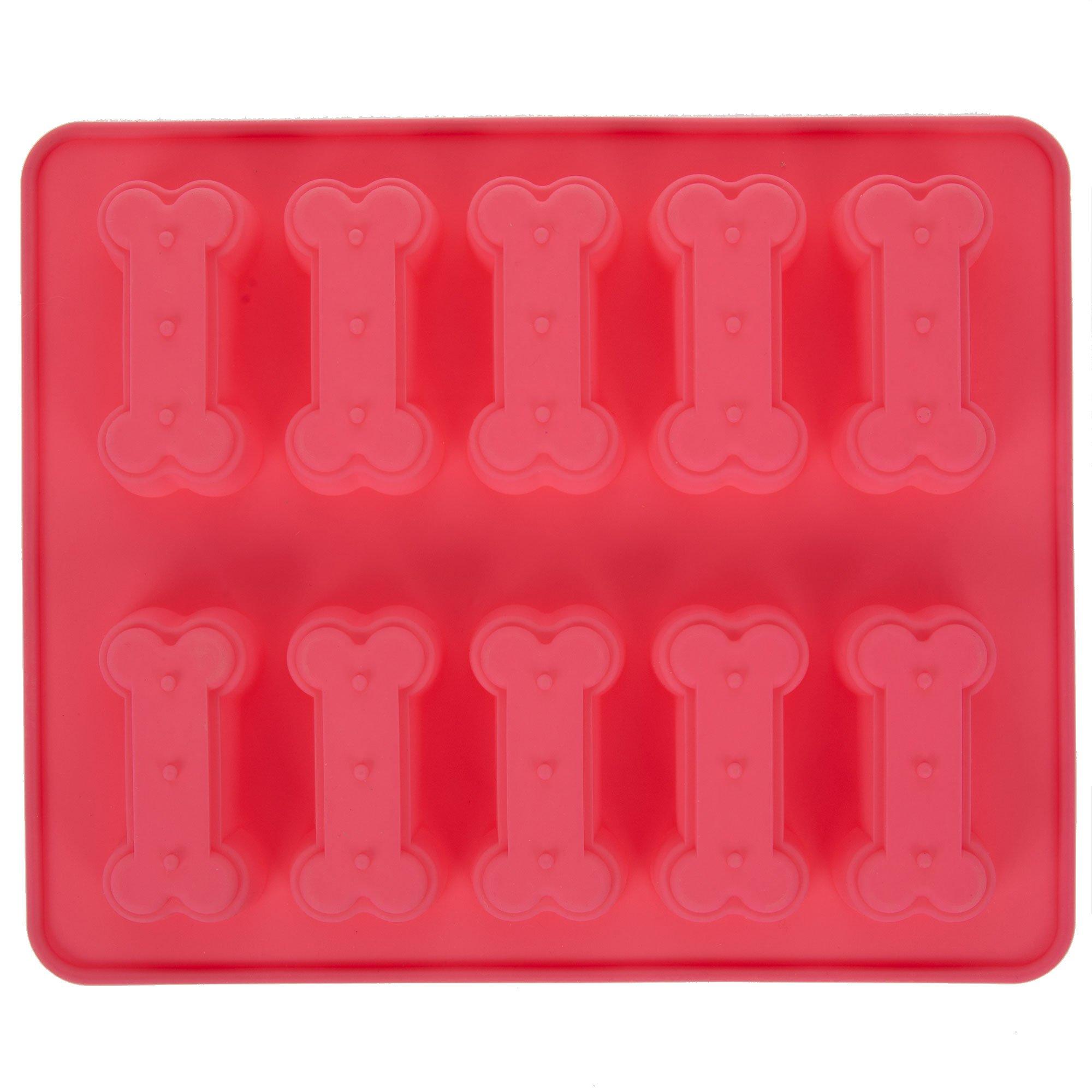 Dog Treats Molds, 108 Dog Bone Shaped Silicone Mold Food-Grade Dog Snacks  Mak