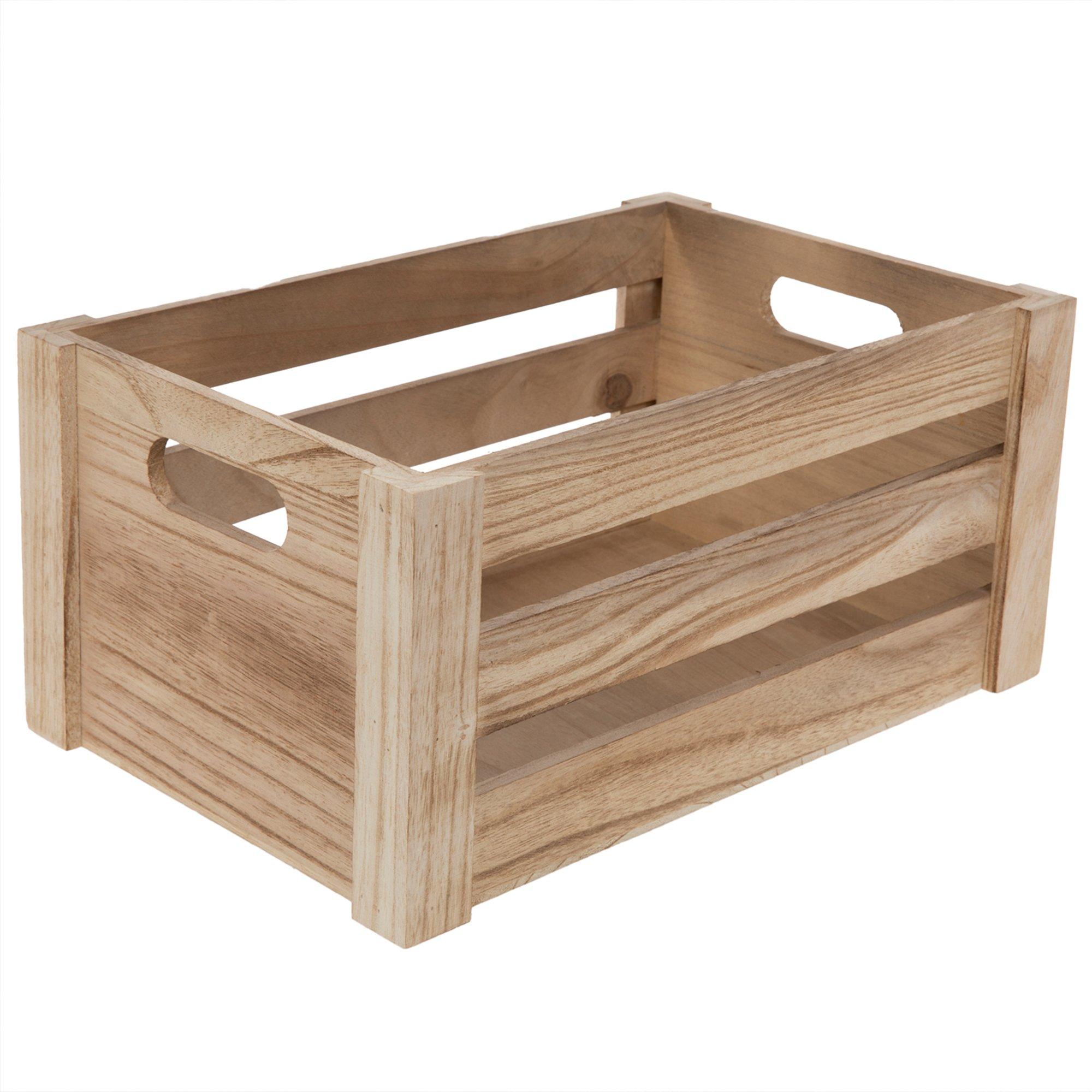 Natural Wood Crate Hobby Lobby 5941836