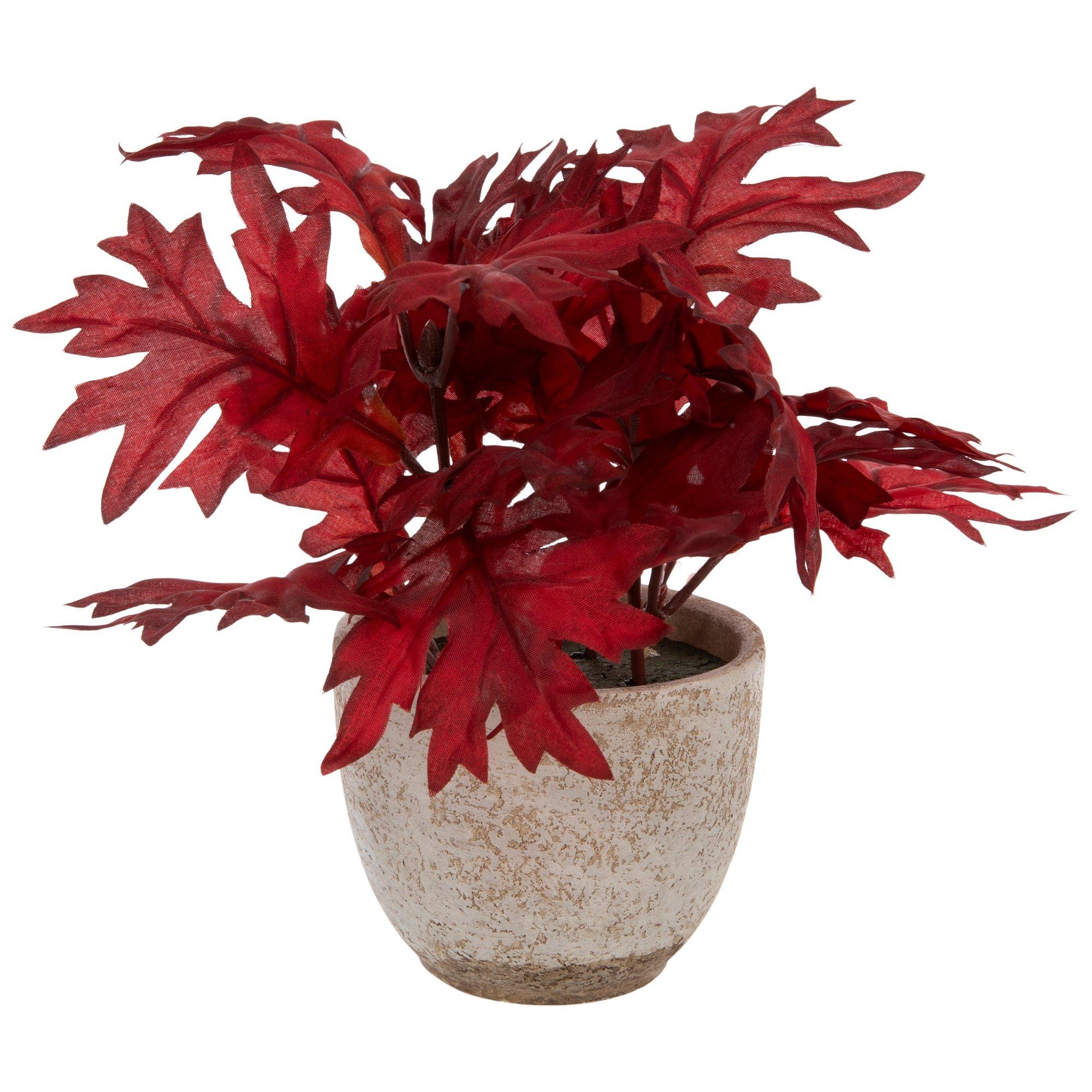 Oak Leaves In Stone Pot Hobby Lobby 5944012