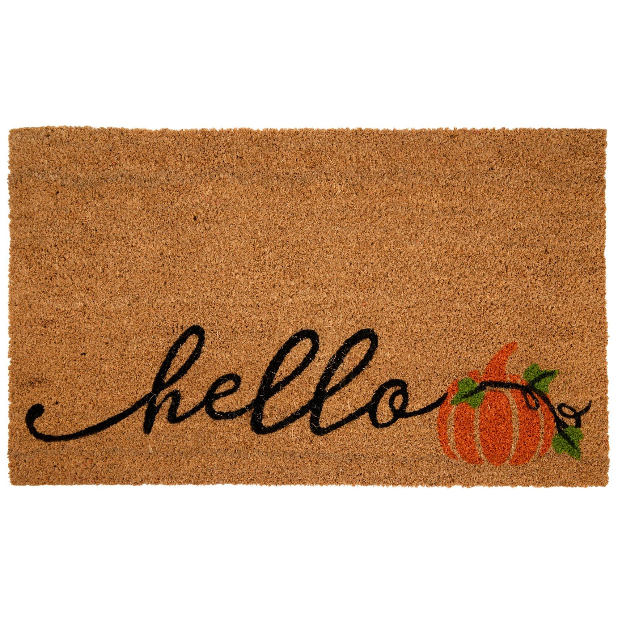 Hello Pumpkin Coir Doormat | Hobby Lobby | 5944152