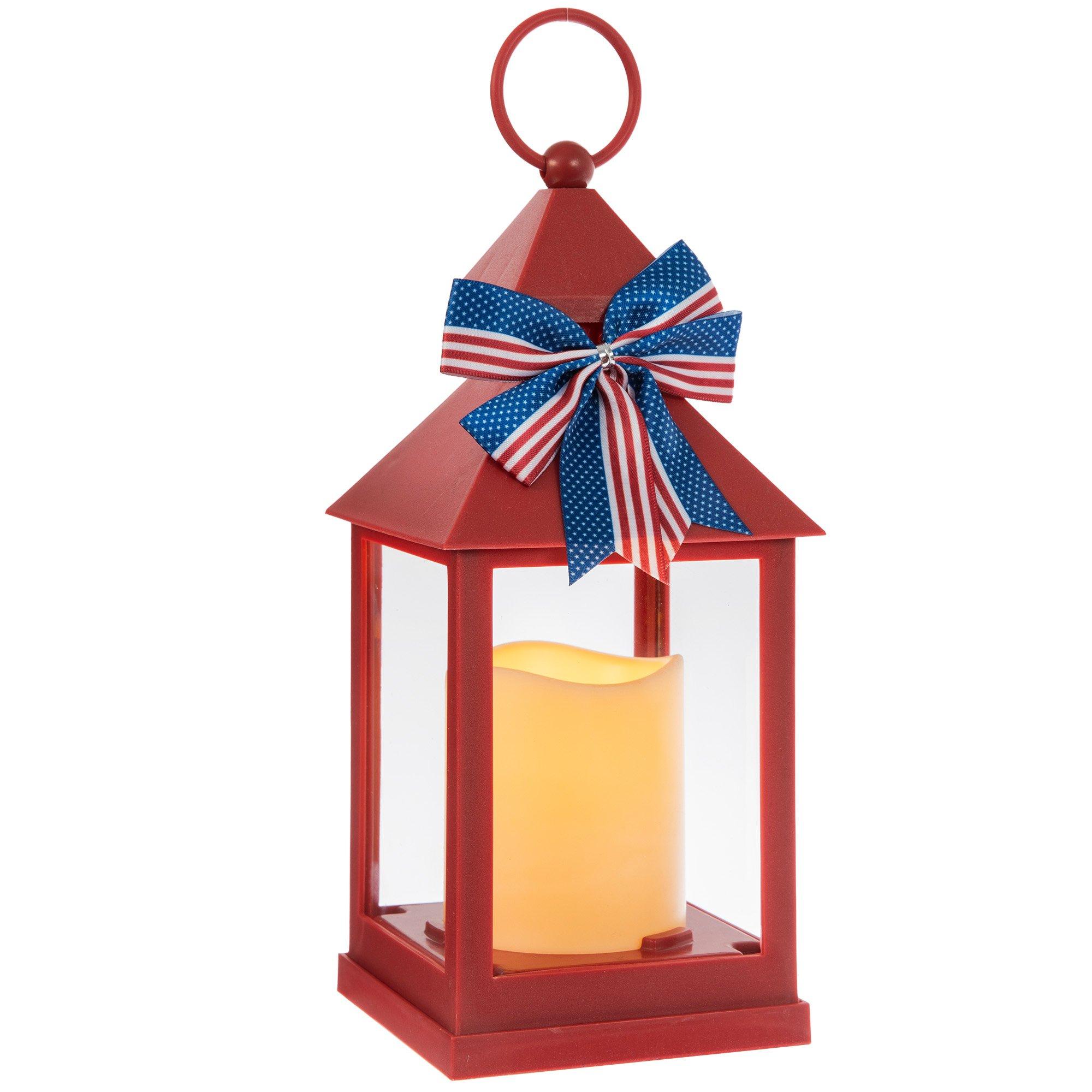 Red Stars & Stripes Lantern Hobby Lobby 5944491
