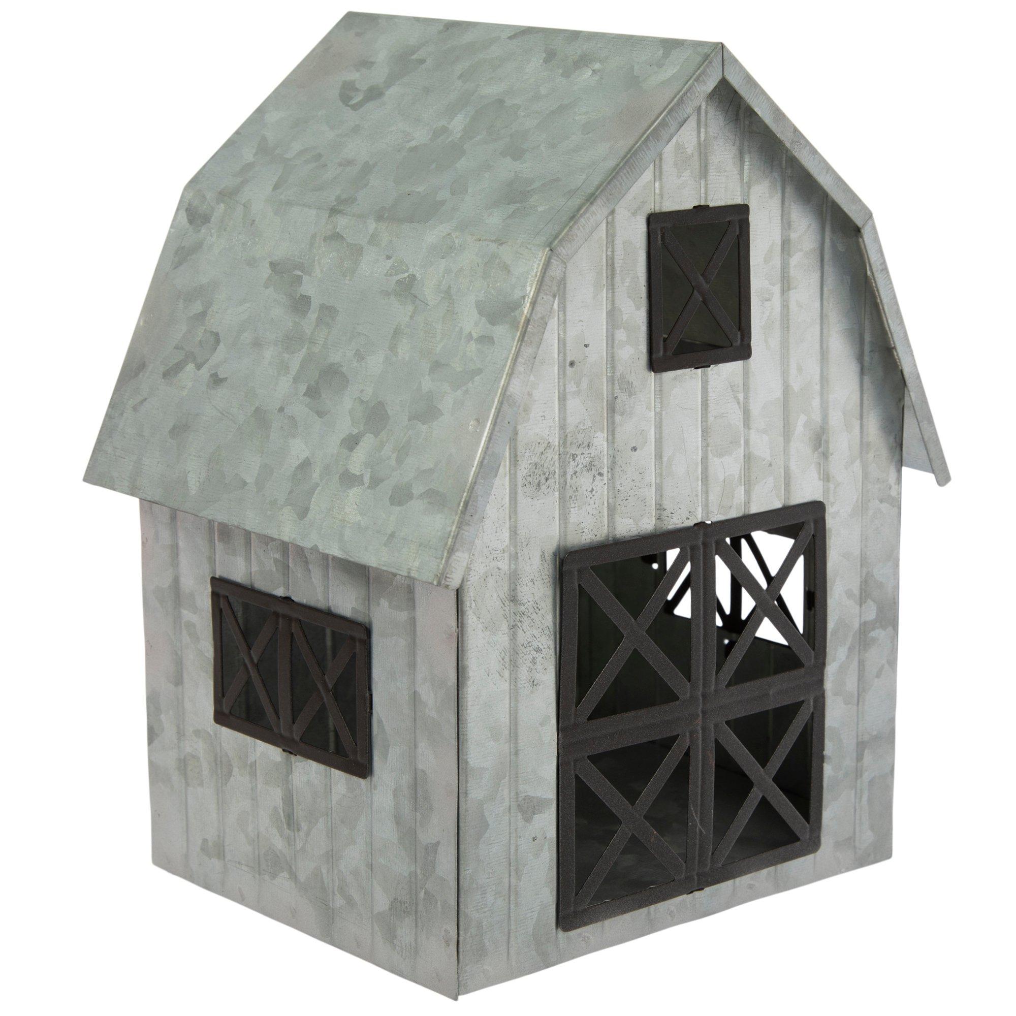 Galvanized Metal Gambrel Barn Hobby Lobby 5945928