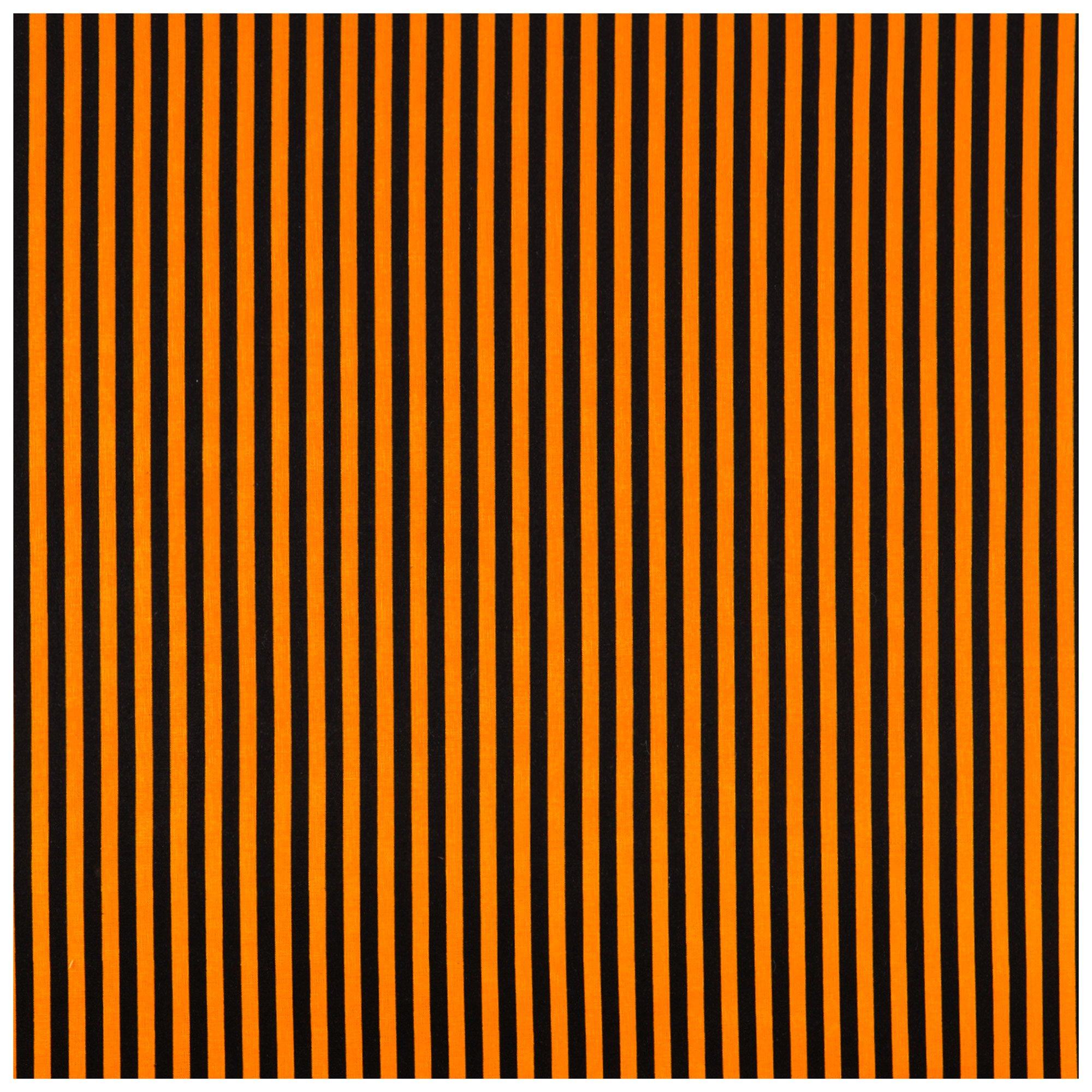 Orange Striped Kente Fabric, Hobby Lobby