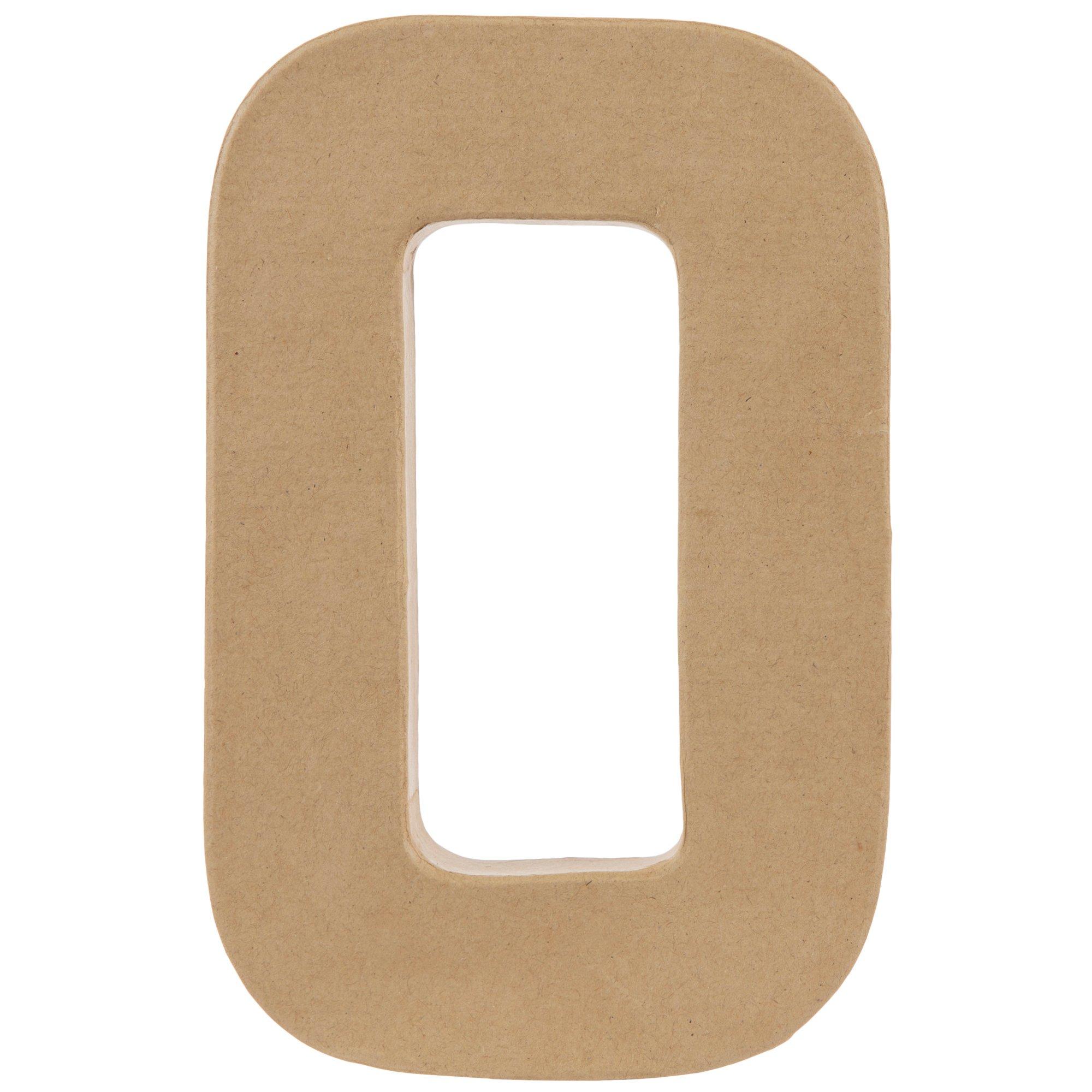 Paper Mache Number 8" Hobby Lobby 594697