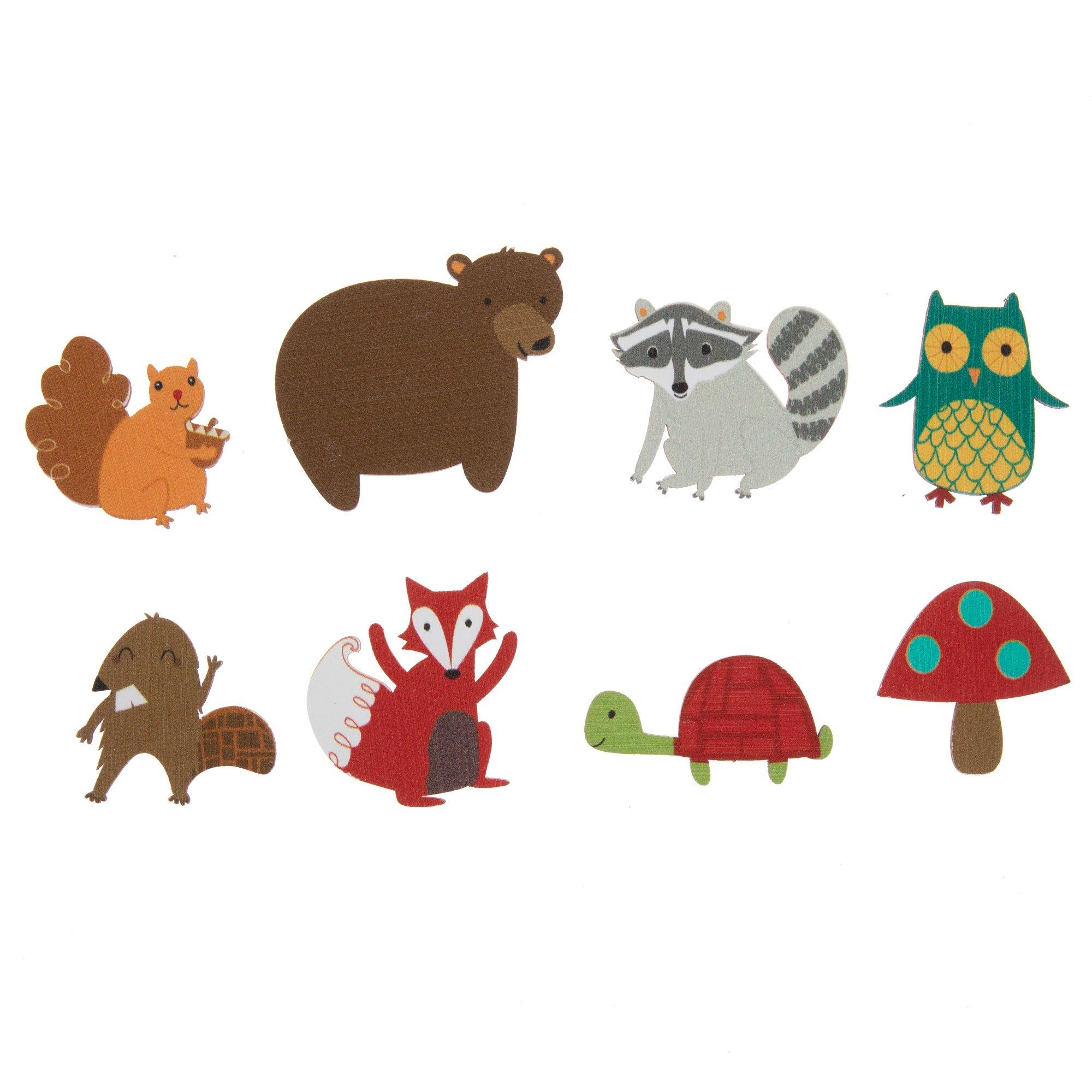 Woodland Felt Stickers, Hobby Lobby, 1008523