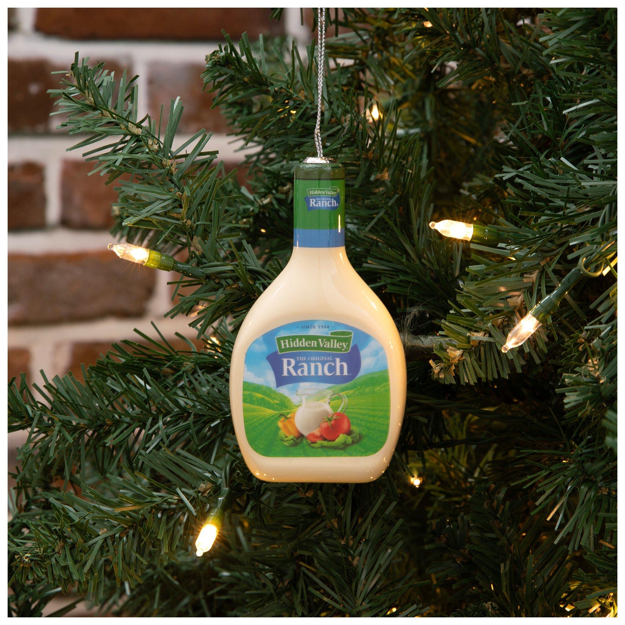 ranch dressing bottle christmas ornament Hidden Valley | Hobby Lobby herbs and mayonnaise make