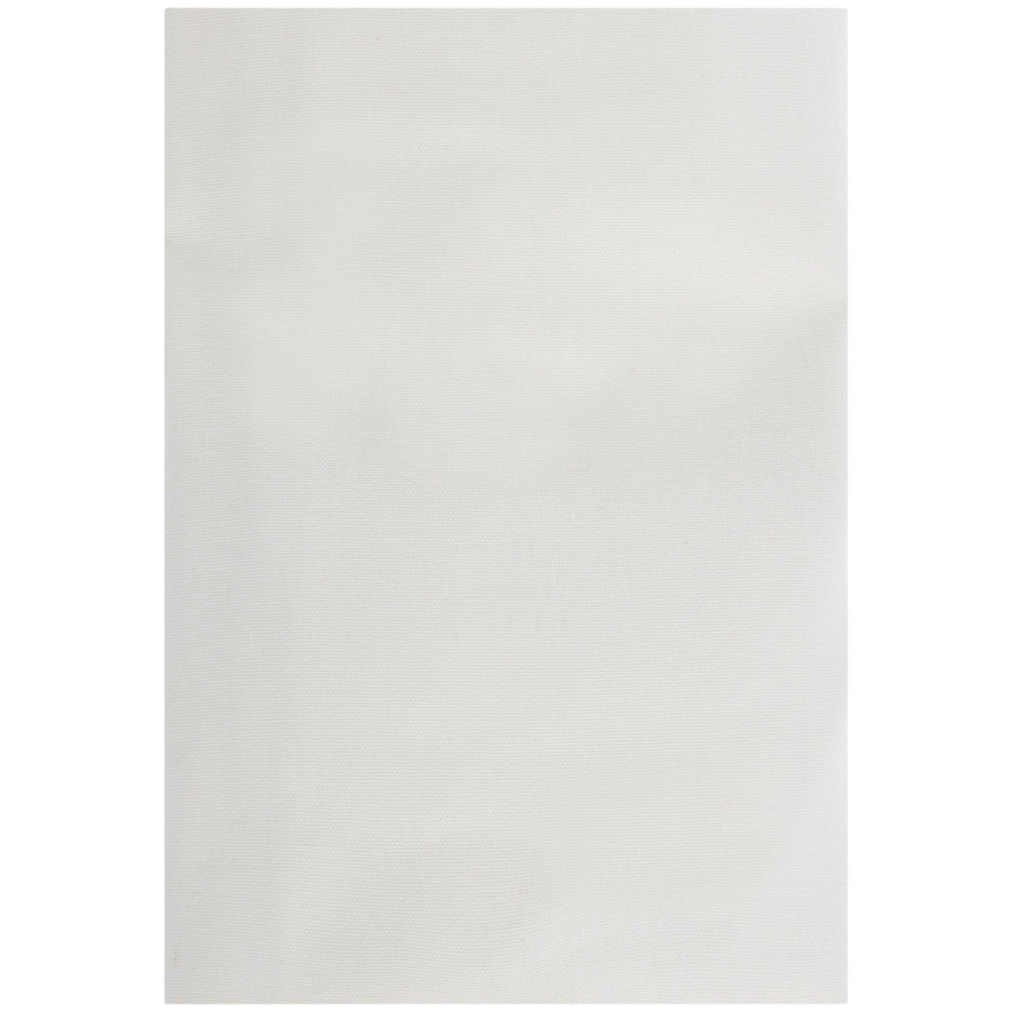 Hemstitch Tablecloth off white color, 60" x 84" dimensions view 1