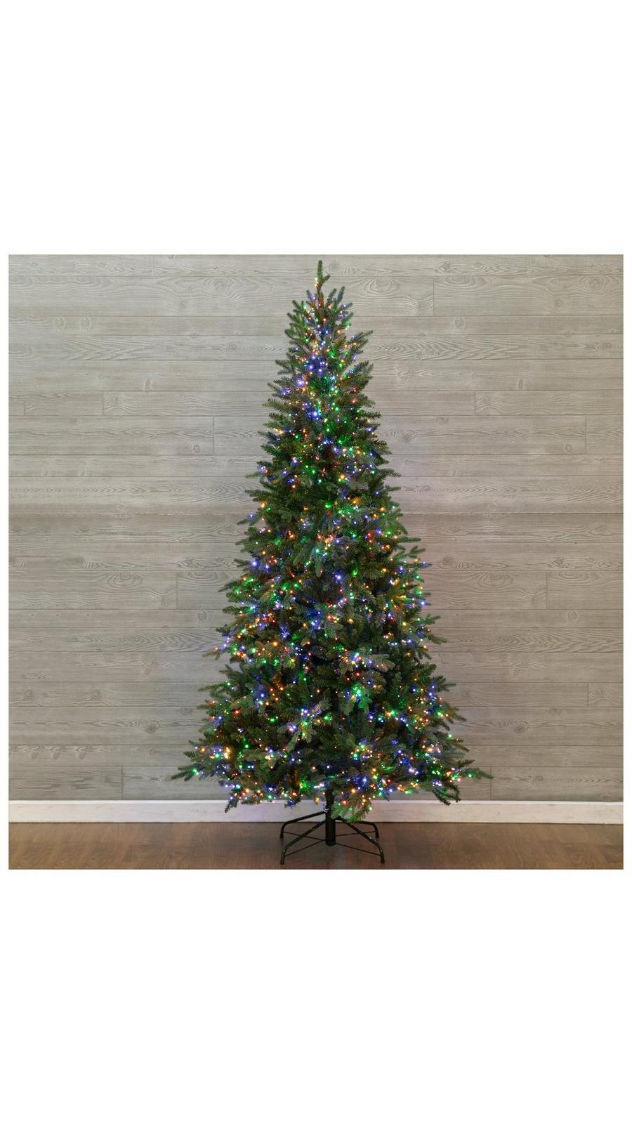 Queensbury Fir Pre-Lit Christmas Tree - 7.5 ft | Hobby Lobby
