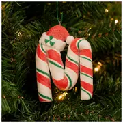 Candy Cane Letter Ornament