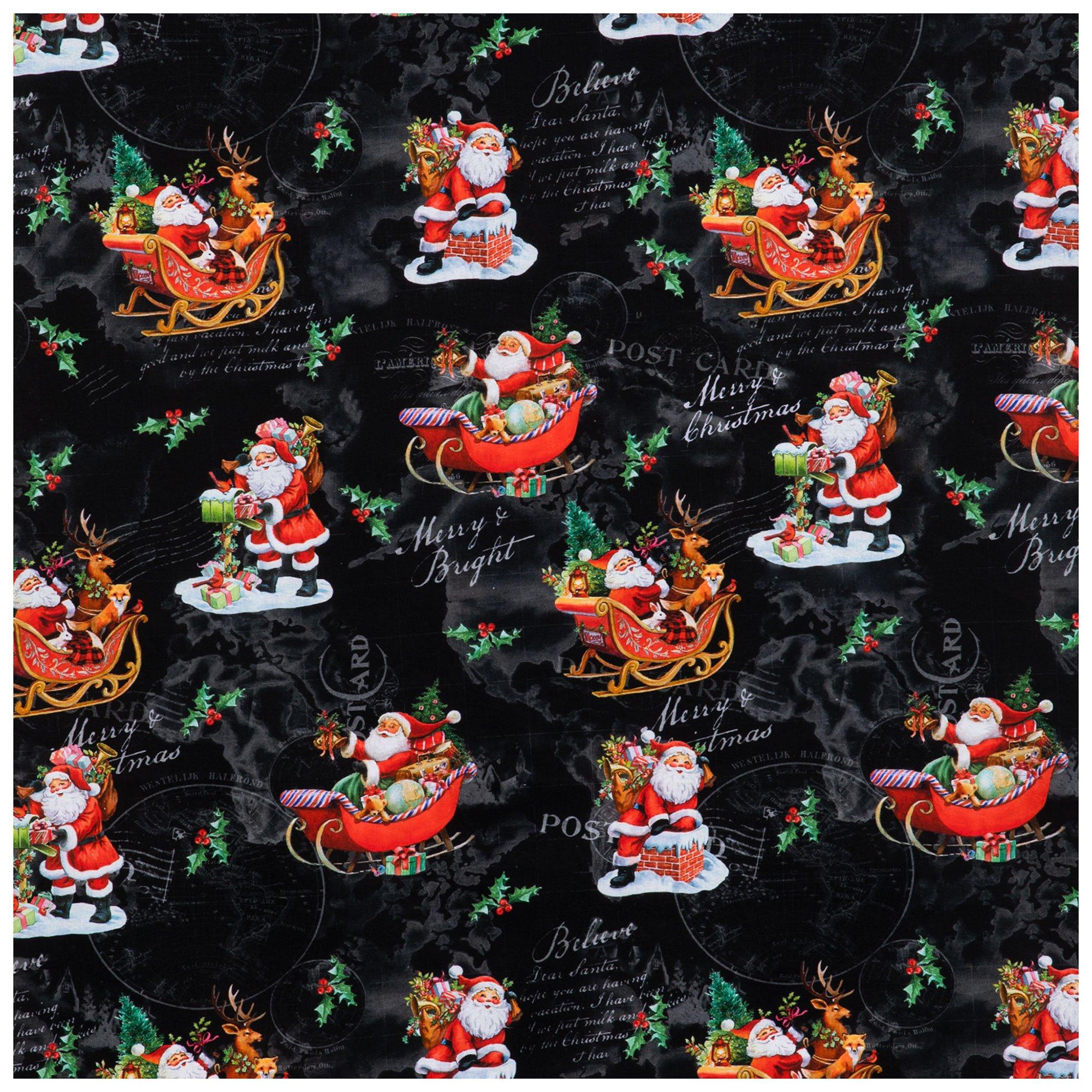 Santa's Journey Cotton Fabric Hobby Lobby 5958004