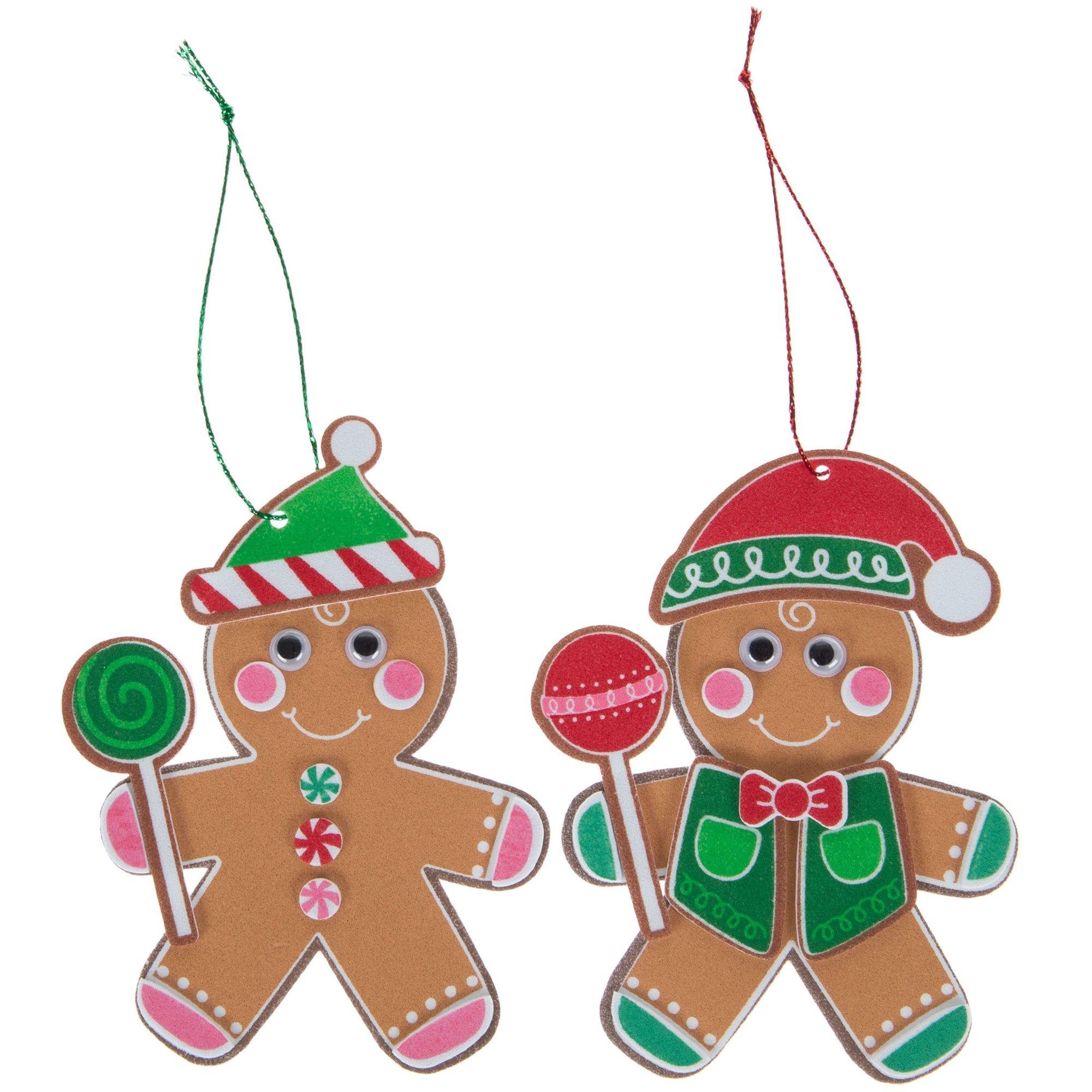 Gingerbread Man Ornament Craft Kit view 1