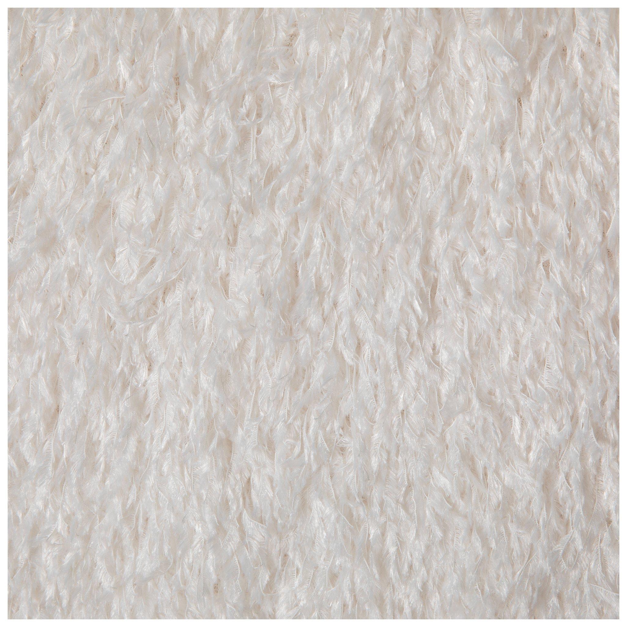 White Feathered Knit Fabric Hobby Lobby 5960943
