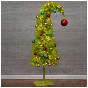 Whimsical Pre-Lit Christmas Tree - 5 ft