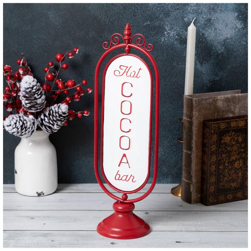 Hot Cocoa Bar Metal Sign, image size:1000x1000