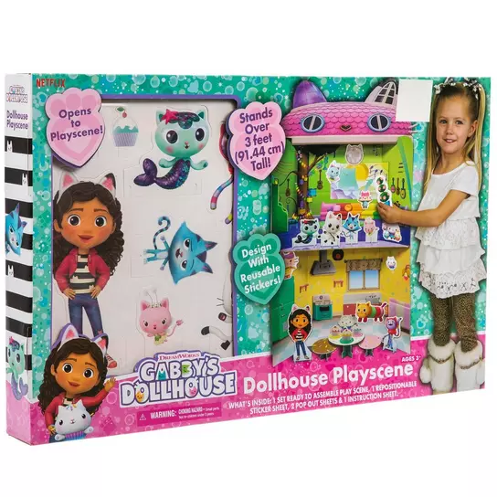 Stickers Gabby's Dollhouse, 5 Sheets