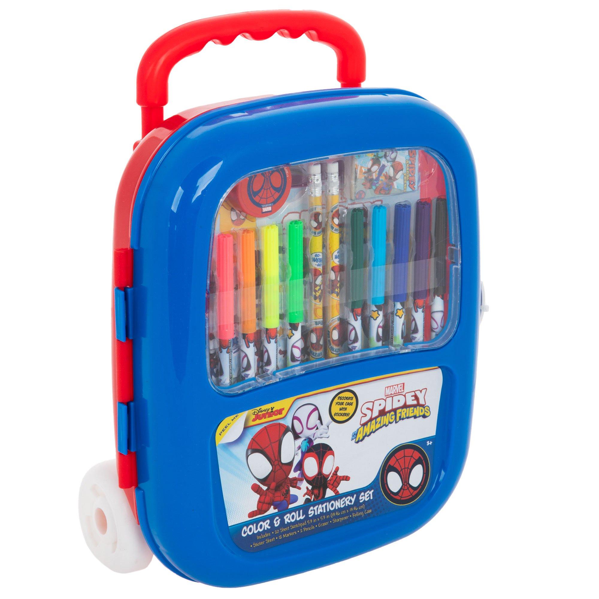 Spidey Color & Roll Stationery Kit Hobby Lobby 5963780