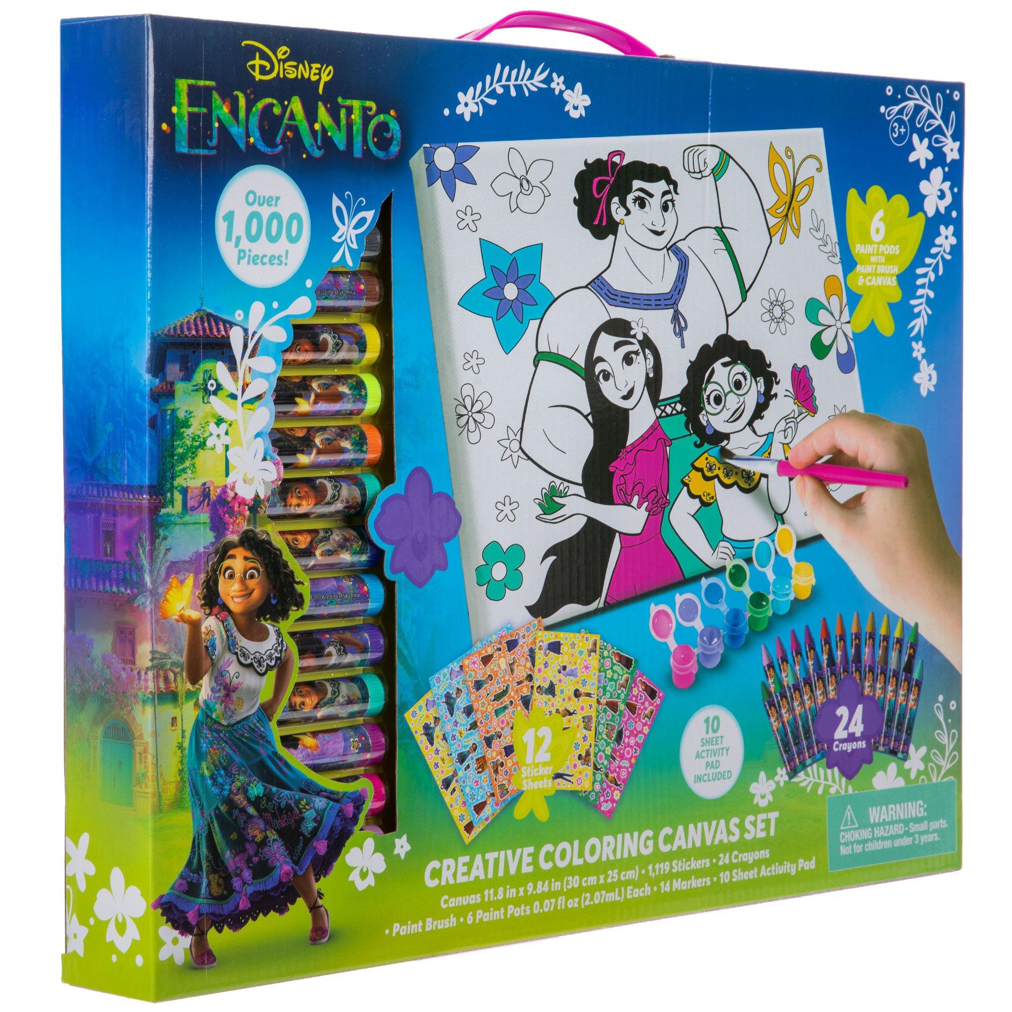 Encanto Creative Coloring Canvas Kit Hobby Lobby 5963889