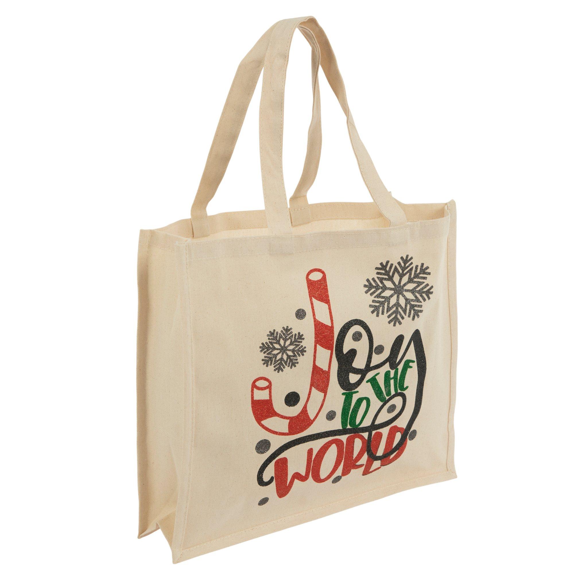 Joy To The World Canvas Tote Bag Hobby Lobby 5964168