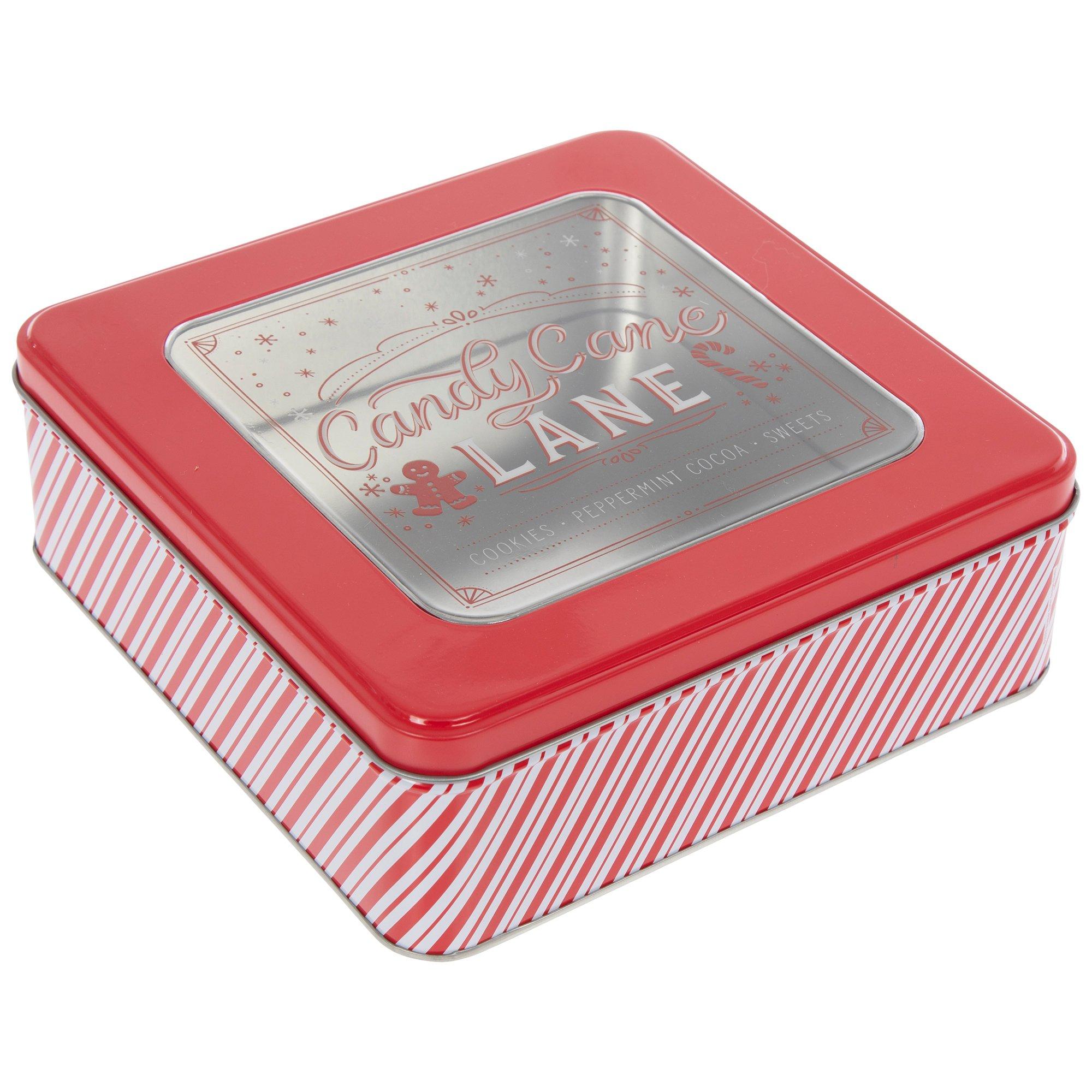 Candy Cane Lane Metal Tin | Hobby Lobby | 5968557