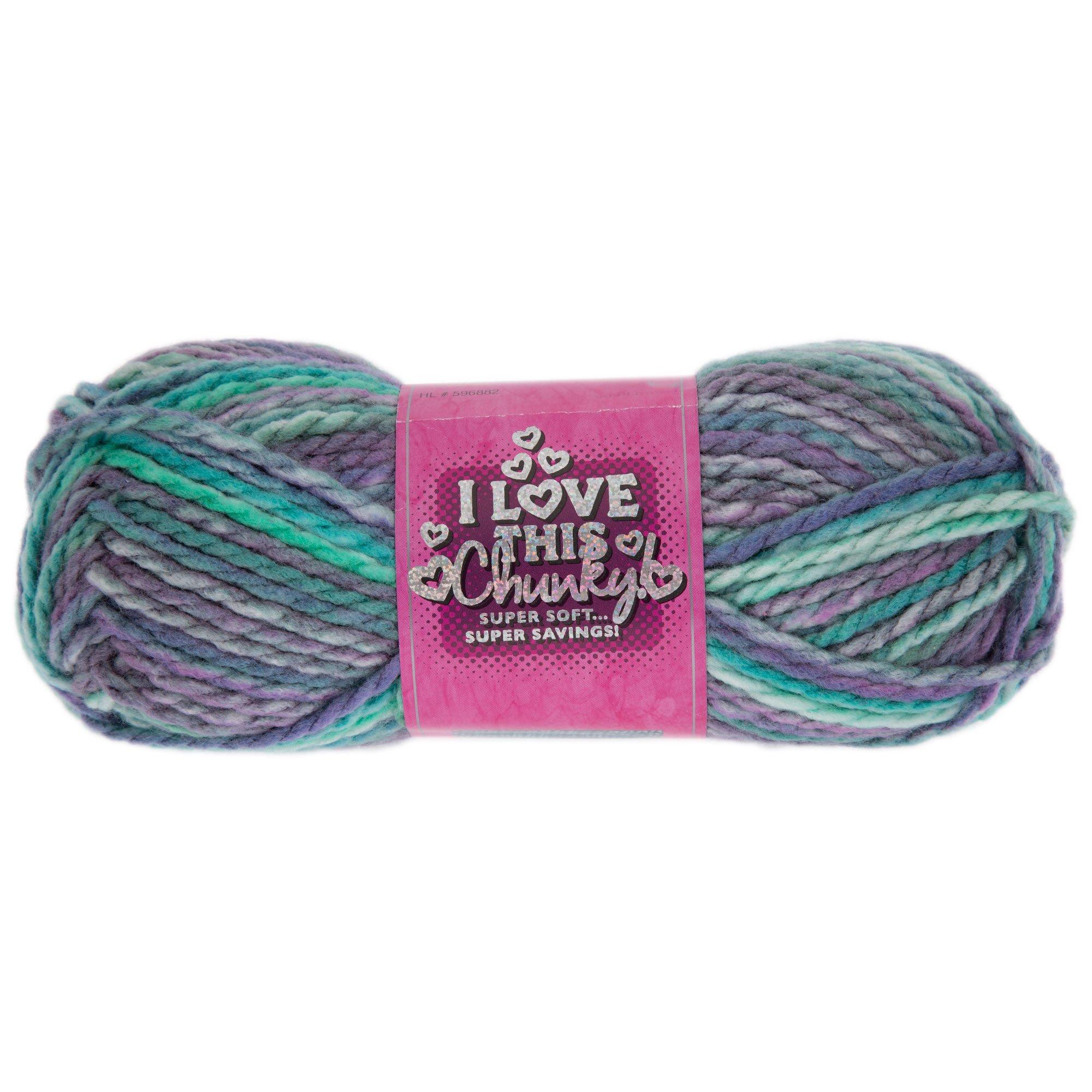 I Love This Chunky Print Yarn Hobby Lobby 596882