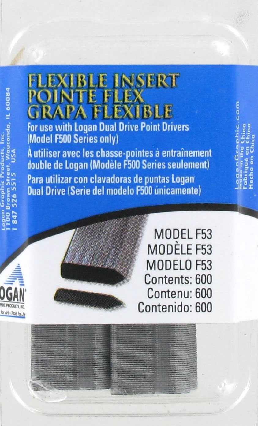  Logan Dual Point Driver Elite and F54 Rigid Points Pack of 600  : Tools & Home Improvement