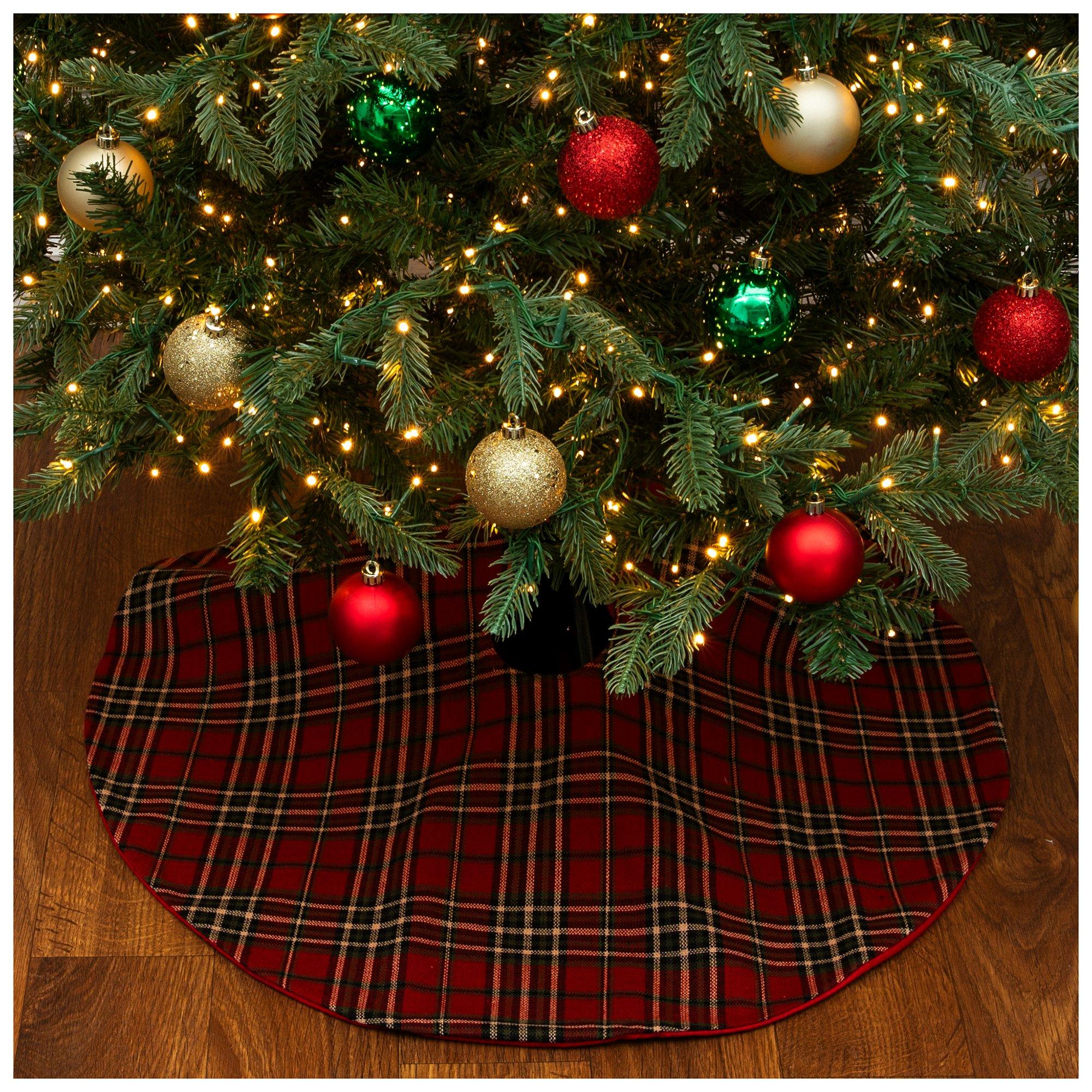 Red & Green Plaid Tree Skirt Hobby Lobby 5974068