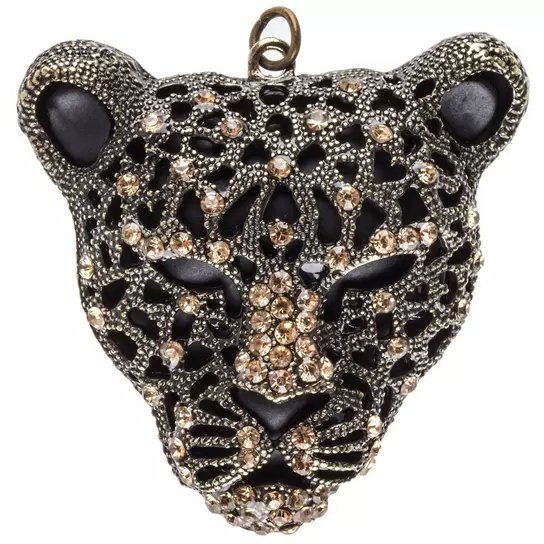Rhinestone Cheetah Head Pendant | Hobby Lobby | 598284