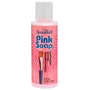 Pink Soap Brush Cleaner