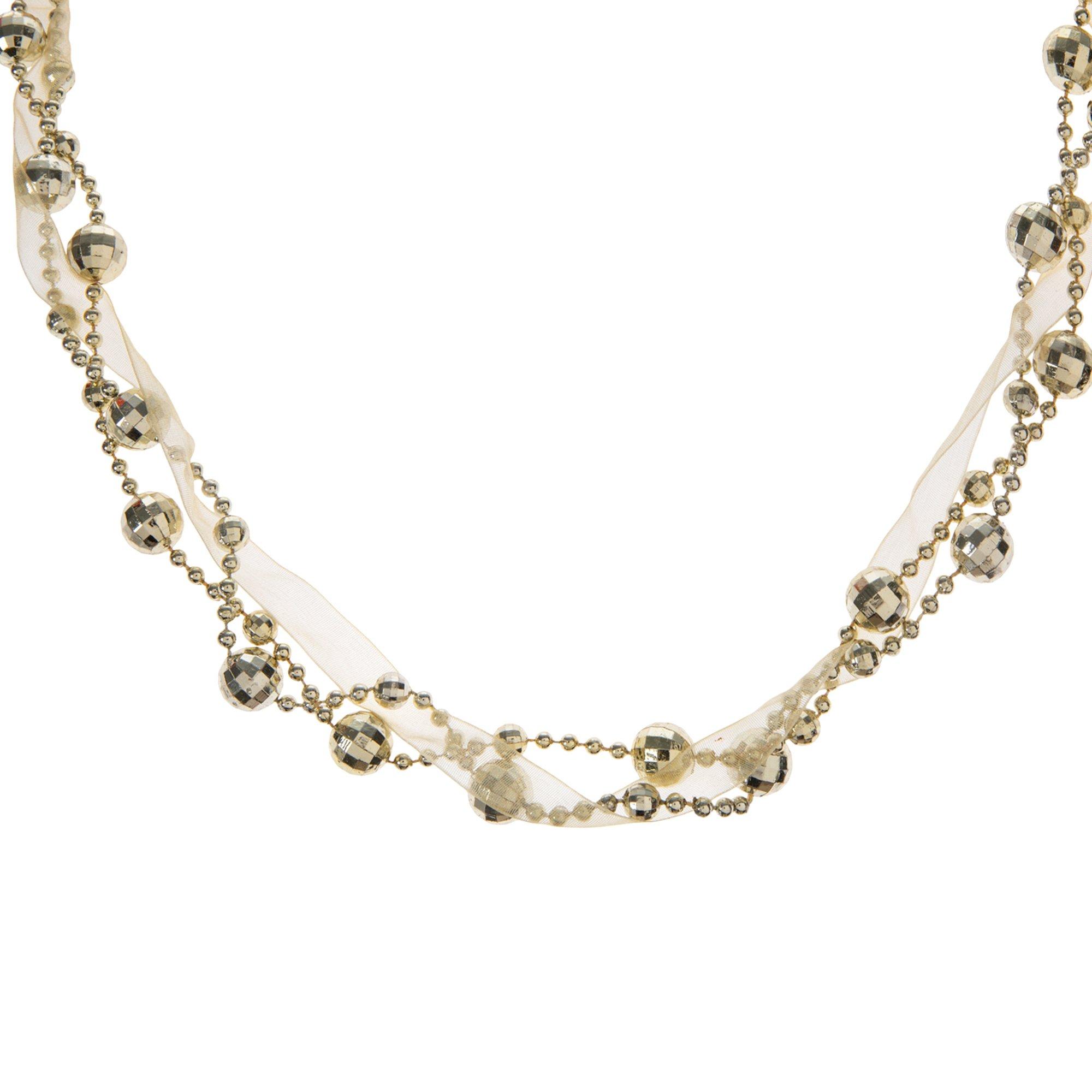 Beads & Ribbon Garland Hobby Lobby 5986732