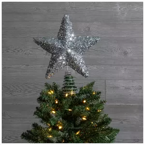 Glitter & Sequin Star Tree Topper, Hobby Lobby