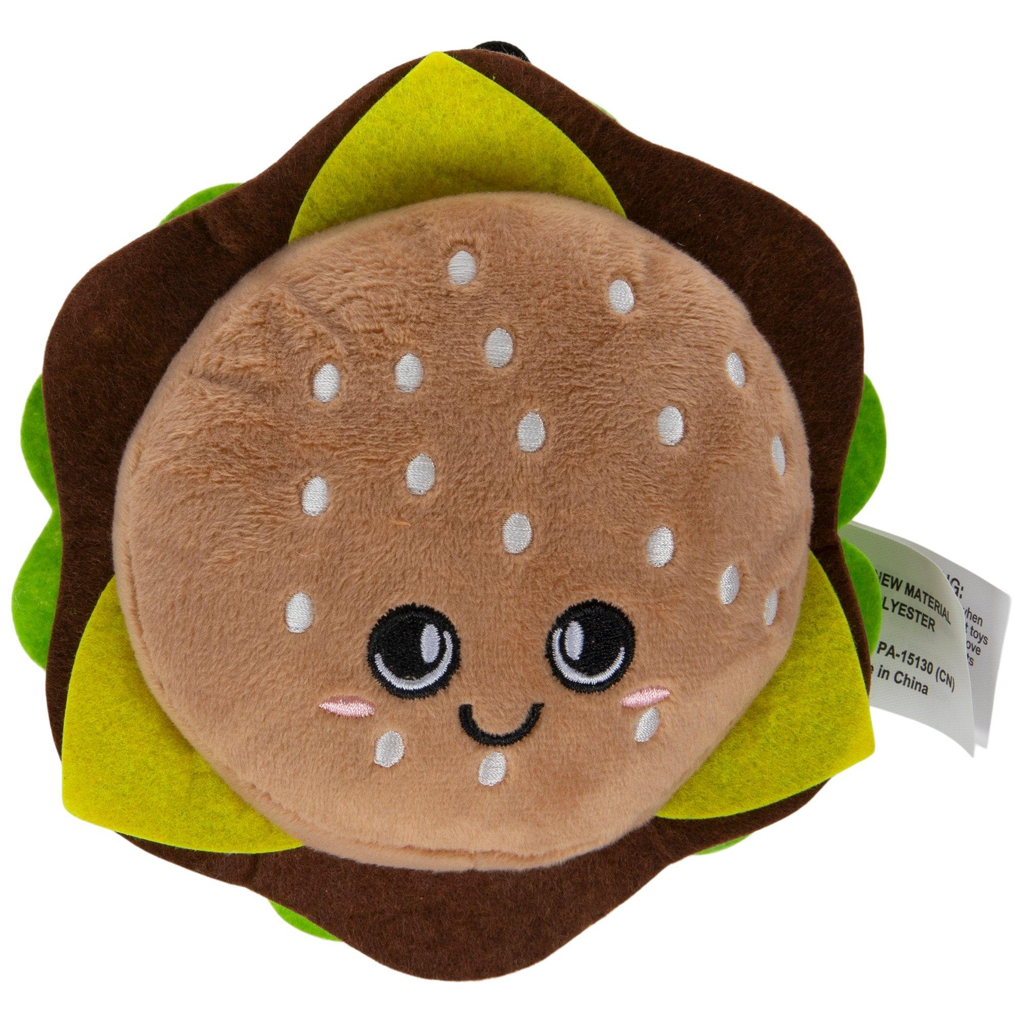 Pets First Dallas Cowboys Plush Hamburger Dog Toy | PetSmart