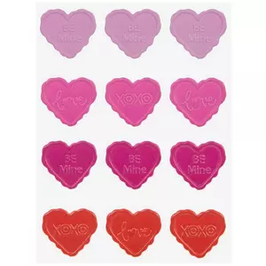 Rhinestone Heart Stickers, Hobby Lobby