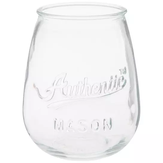 Mason Jar Wine Glasses - MasonJarDesignsbyCH