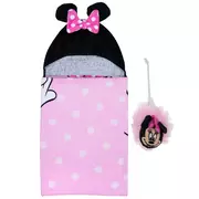 Minnie Mouse Hooded Towel & Loofa