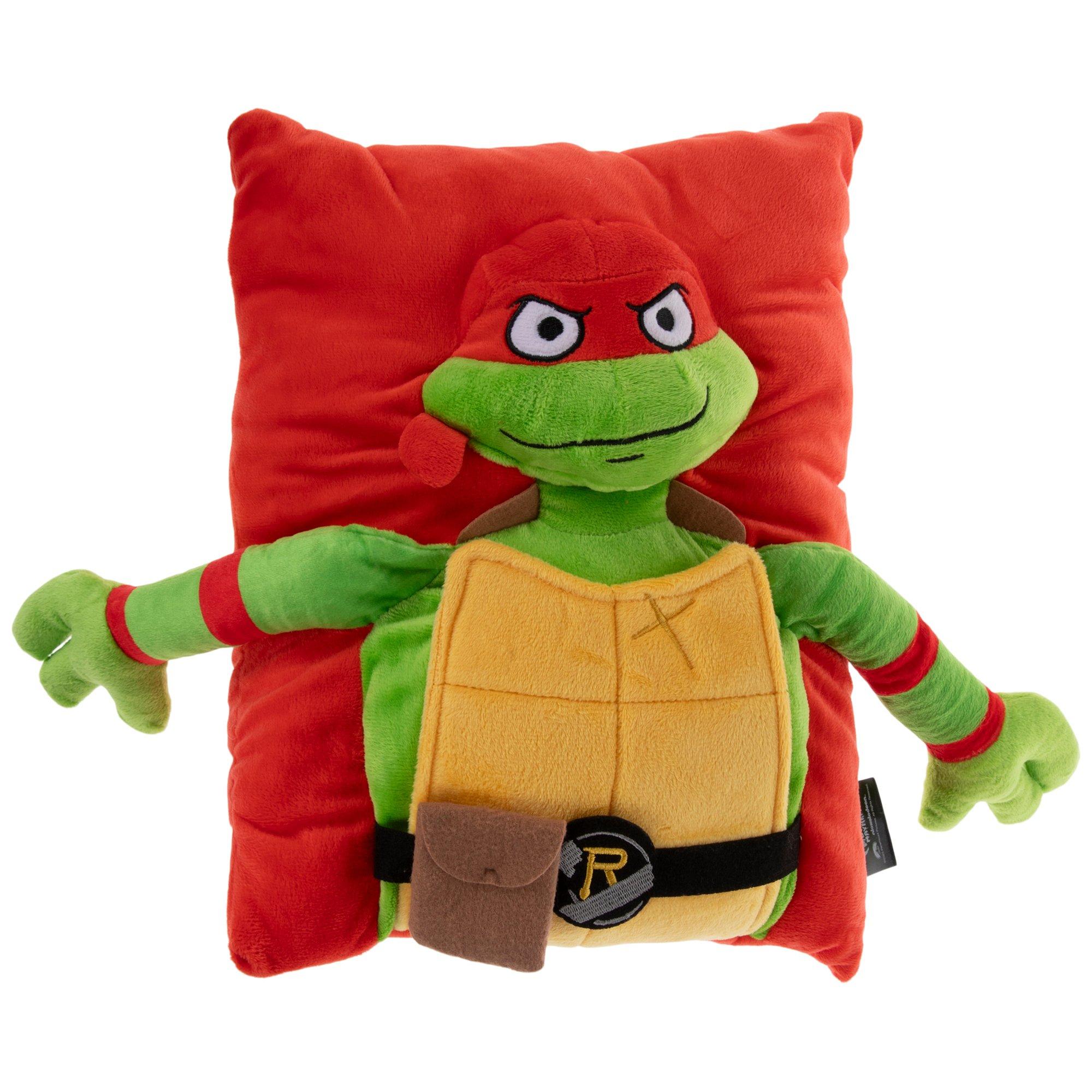 Raphael Teenage Mutant Ninja Turtle Happy Valentine's Valentine Valentines  Gift Basket Plush Stuffed Toy Candies & Reusable Toy Bucket Kids Boys  Birthday Easter Spring Holiday Gifts (Contents Vary) 