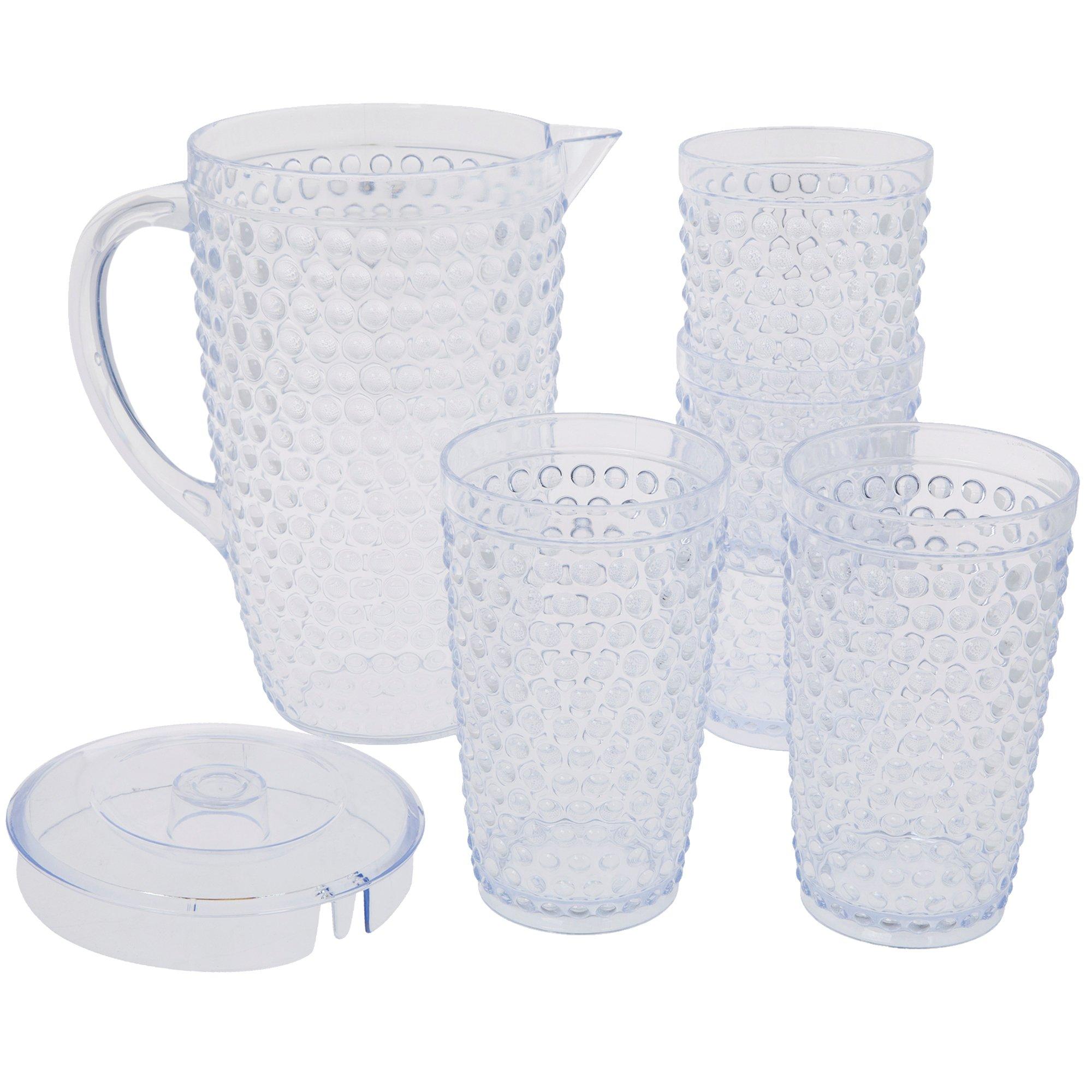 Hobnail Pitcher & Cups Hobby Lobby 6000947