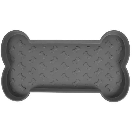Pet Feeding Mats - Dog Bone - Dark Grey – Paw Lifestyles Brand - Dog  Products