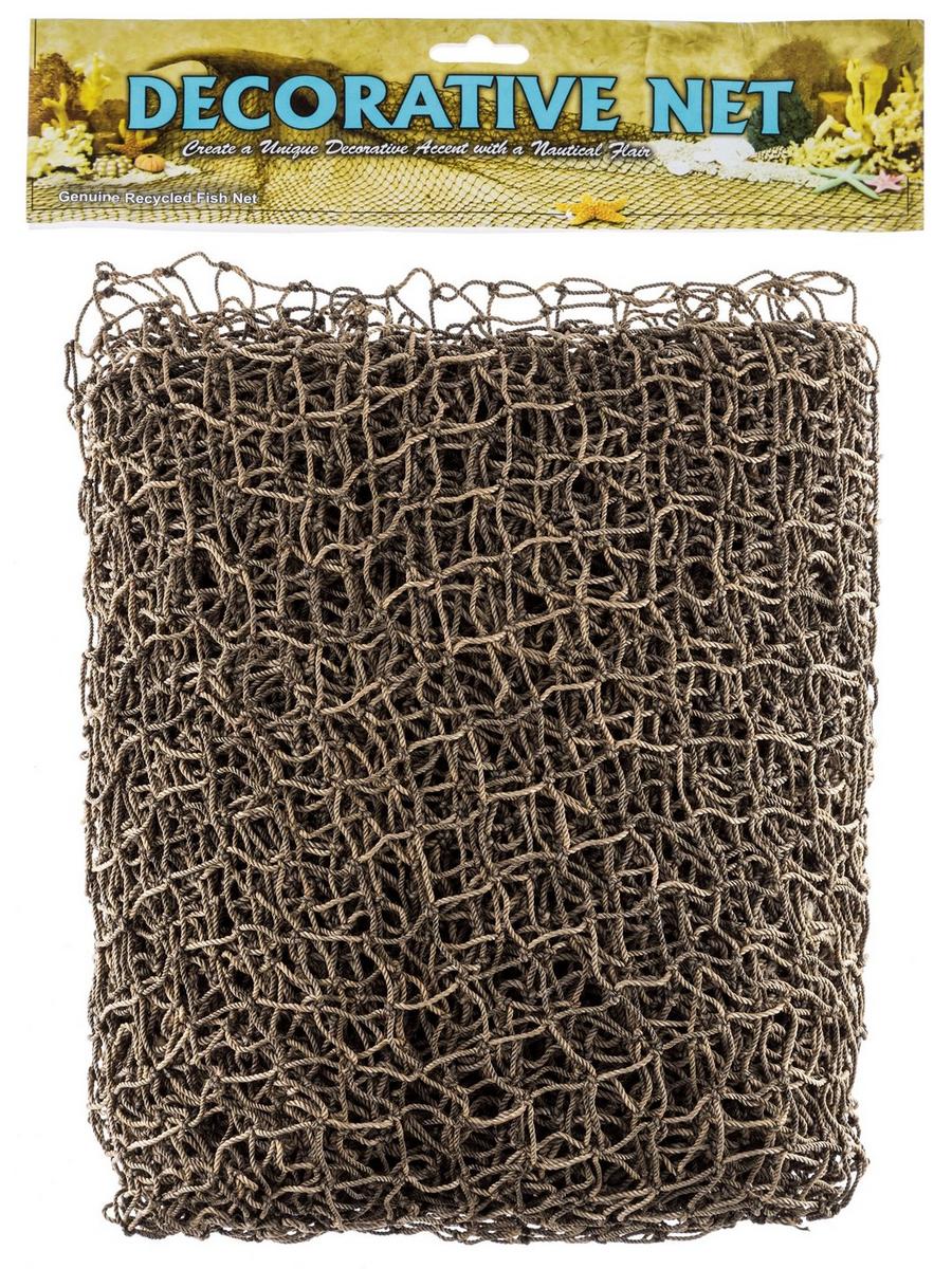 decorative fish net roll Fishing 5x10 ft,YuanDe 2 Pack Large Black Picture Net themed atmosphere Decorative Fish Net White Cotton